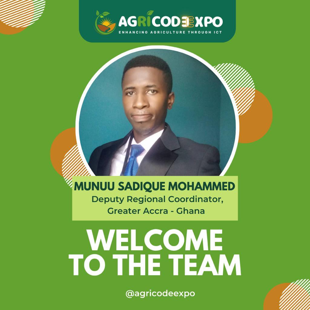 Munuu Sadique Mohammed, Deputy Regional Coordinator, Greater Accra, Ghana.